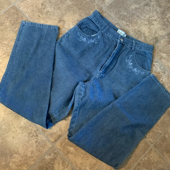 Vintage Cotton denim. 12 inch rise pant. - Picture 3 of 8